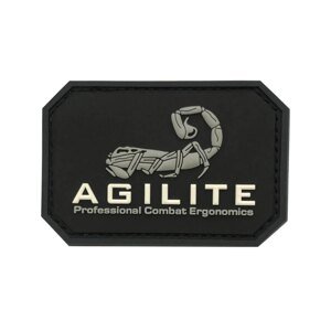Nášivka Logo Agilite® – Černá (Barva: Černá)