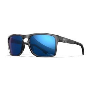 Sluneční brýle Founder Captivate Wiley X® – Captivate™ modré polarizované mirror, Šedá (Barva: Šedá, Čočky: Captivate™ modré polarizované mirror)