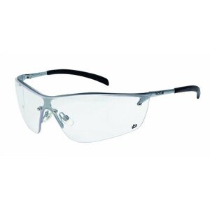 Ochranné brýle Silium Bollé® – Čiré, Černá (Barva: Černá, Čočky: Čiré)