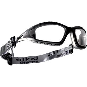 Ochranné brýle Tracker Bollé® – Čiré, Černá (Barva: Černá, Čočky: Čiré)