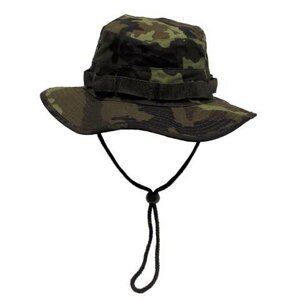 Klobouk MFH® US GI Bush Hat Ripstop – Vzor 95 woodland  (Barva: Vzor 95 woodland , Velikost: L)
