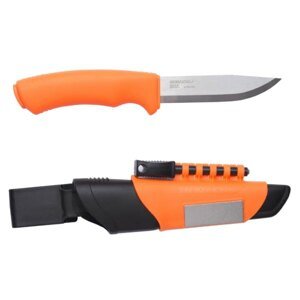 Nůž Bushcraft Survival MORAKNIV® - oranžový (Barva: Oranžová)