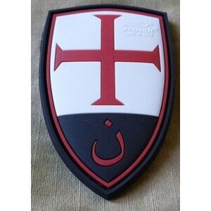 Nášivka JTG® Crusader Shield - barevná (Barva: Vícebarevná)