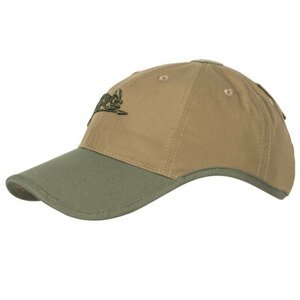 Kšiltovka „baseballka“ Logo Cap Ripstop Helikon-Tex®  – Coyote / Olive Green (Barva: Coyote / Olive Green)