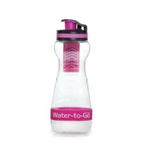 Lahev s filtrem Water-to-Go™ GO! 50 cl - růžová (Barva: Růžová)