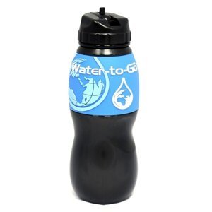 Lahev s filtrem Water-to-Go™ 75 cl – Modrá (Barva: Modrá)