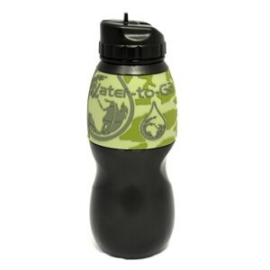 Lahev s filtrem Water-to-Go™ 75 cl – Jungle Green (Barva: Jungle Green)