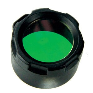 Filtr na svítilnu Powertac® (pro modely Warrior, Reloaded, Hero) – Zelená (Barva: Zelená)