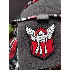 Nášivka Archangel Saint Michael shield JTG® – Červená (Barva: Červená)