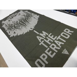 Multifunkční šátek "BEARD ON - I AM THE Operator" Spaeher® (Barva: Urban Grey)