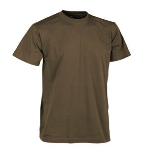 Bavlněné tričko Helikon-Tex® s krátkým rukávem – Mud Brown (Barva: Mud Brown, Velikost: 3XL)