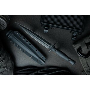 Nůž s pevnou čepelí M500 Anthropoid ANV® – Černá (Barva: Černá)