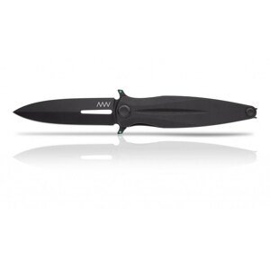 Zavírací nůž Z400 G10 Liner Lock ANV® - barva rukojeti: černá, DLC černá čepel (Barva: Černá, Varianta: Černá čepel - DLC)