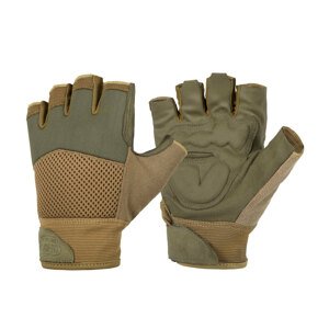 Rukavice Half Finger MK2 Helikon-Tex® – Olive Green / coyote (Barva: Zelená / coyote, Velikost: S)