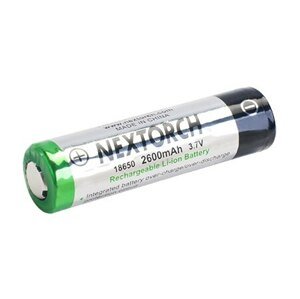 Baterie 18650 NexTorch® dobíjecí (2600 mAh) (Barva: Vícebarevná)