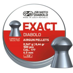 Diabolky Exact 4.5 mm JSB® / 500 ks (Barva: Vícebarevná)