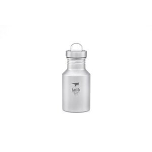 Titanová láhev Sport Bottle Keith® 400 ml (Barva: Stříbrná)