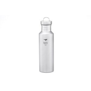 Titanová láhev Sport Bottle Keith® 700 ml (Barva: Stříbrná)