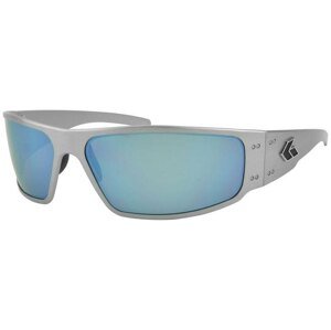 Sluneční brýle Magnum Polarized Gatorz® – Smoke Polarized w/ Blue Mirror, Šedá (Barva: Šedá, Čočky: Smoke Polarized w/ Blue Mirror)