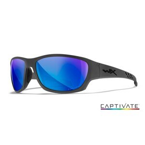 Sluneční brýle Climb Wiley X® – Captivate™ modré polarizované, Šedá (Barva: Šedá, Čočky: Captivate™ modré polarizované)