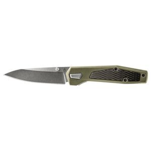 Zavírací nůž Fuse Gerber® (Barva: Zelená, Varianta: Šedá čepel - Stone Wash)