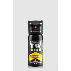 Obranný sprej Pepper - Gel TW1000® / 50 ml (Barva: Černá)