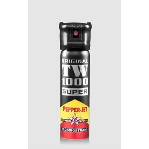 Obranný sprej Super Pepper - Jet TW1000® / 75 ml (Barva: Černá)