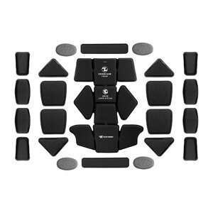 Polstrování do helmy EPIC Combat Pads System Team Wendy® – Černá (Barva: Černá, Velikost: M/L)