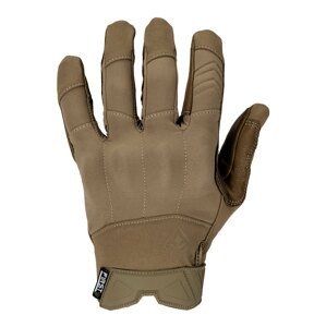 Střelecké rukavice First Tactical® Hard Knuckle – Coyote (Barva: Coyote, Velikost: L)