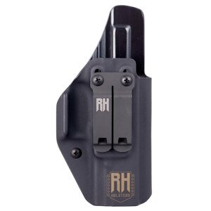 IWB Sharky Walther PDP - vnitřní pouzdro s plným SweatGuardem RH Holsters® (Barva: Černá, Typ uchycení: Monoblock)