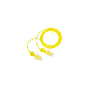 Špunty do uší se šňůrkou Tri-Flange Peltor® (Barva: Žlutá)