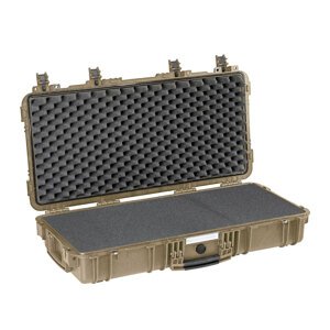 Odolný vodotěsný kufr 7814 Explorer Cases® / s pěnou – Písková (Barva: Písková)