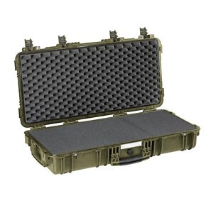 Odolný vodotěsný kufr 7814 Explorer Cases® / s pěnou – Zelená (Barva: Zelená)