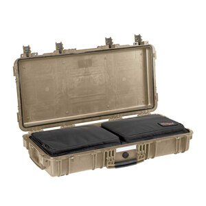 Odolný vodotěsný kufr 7814 Explorer Cases® / s pouzdrem – Písková (Barva: Písková)