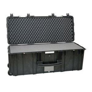 Odolný vodotěsný kufr 9433 Explorer Cases® / s pěnou – Černá (Barva: Černá)
