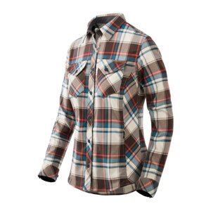 Dámská košile Marigold Helikon-Tex® – FOGGY MEADOW PLAID (Barva: FOGGY MEADOW PLAID, Velikost: L)