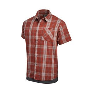 Košile s krátkým rukávem Guardian Stretch Vertx® – MAHOGANY BLOCK PLAID (Barva: MAHOGANY BLOCK PLAID, Velikost: M)