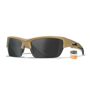 Sportovní brýle Valor 2.5 Wiley X®, 3 skla – Čiré + Kouřově šedé + Oranžové Light Rust, Tan (Barva: Tan, Čočky: )
