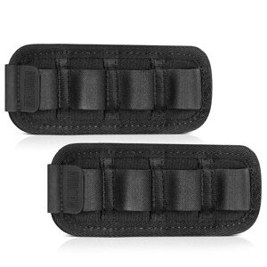 Velcro insert na brokovnicové náboje 12GA Savior® – 4, Černá (Barva: Černá, Počet: 4)