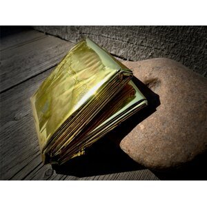 Nouzová záchranná deka - alu fólie MFH® - stříbrno-zlatá  (Barva: Stříbrná / zlatá)