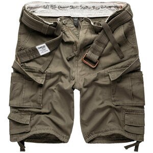Kraťasy RAW VINTAGE SURPLUS® Division Shorts – Olive Green (Barva: Olive Green, Velikost: XL)